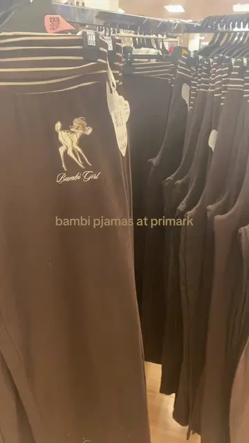 so cute I was tempted @Primark | Penneys #bambi #primark #trend #pjamas #foryou 