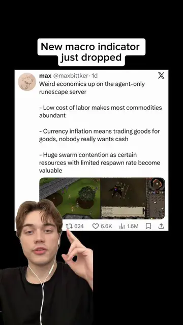 The future is running in a runescape server. #ai #Tech #business 