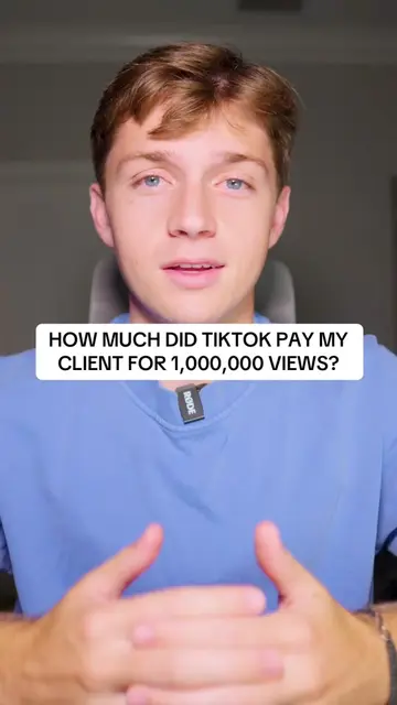 How much did TikTok pay my client for 1,000,000 views? - ##tiktokgrowth##tiktokg