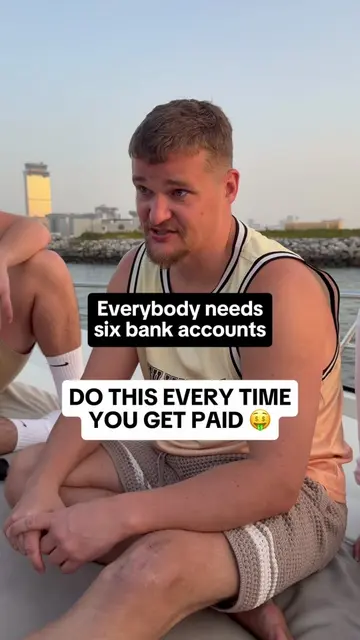 Everybody needs six bank accounts. Split your money every time you get paid so y