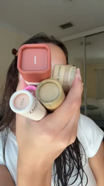 literally a five min routine and im on the goooo #naturalmakeup #asmrbeauty #pla