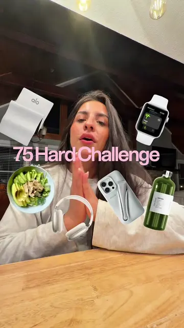 75 hard challenge!! Starting tomorrow 🫶🏽⭐️who’s in??? #75hard #75hardjourney #