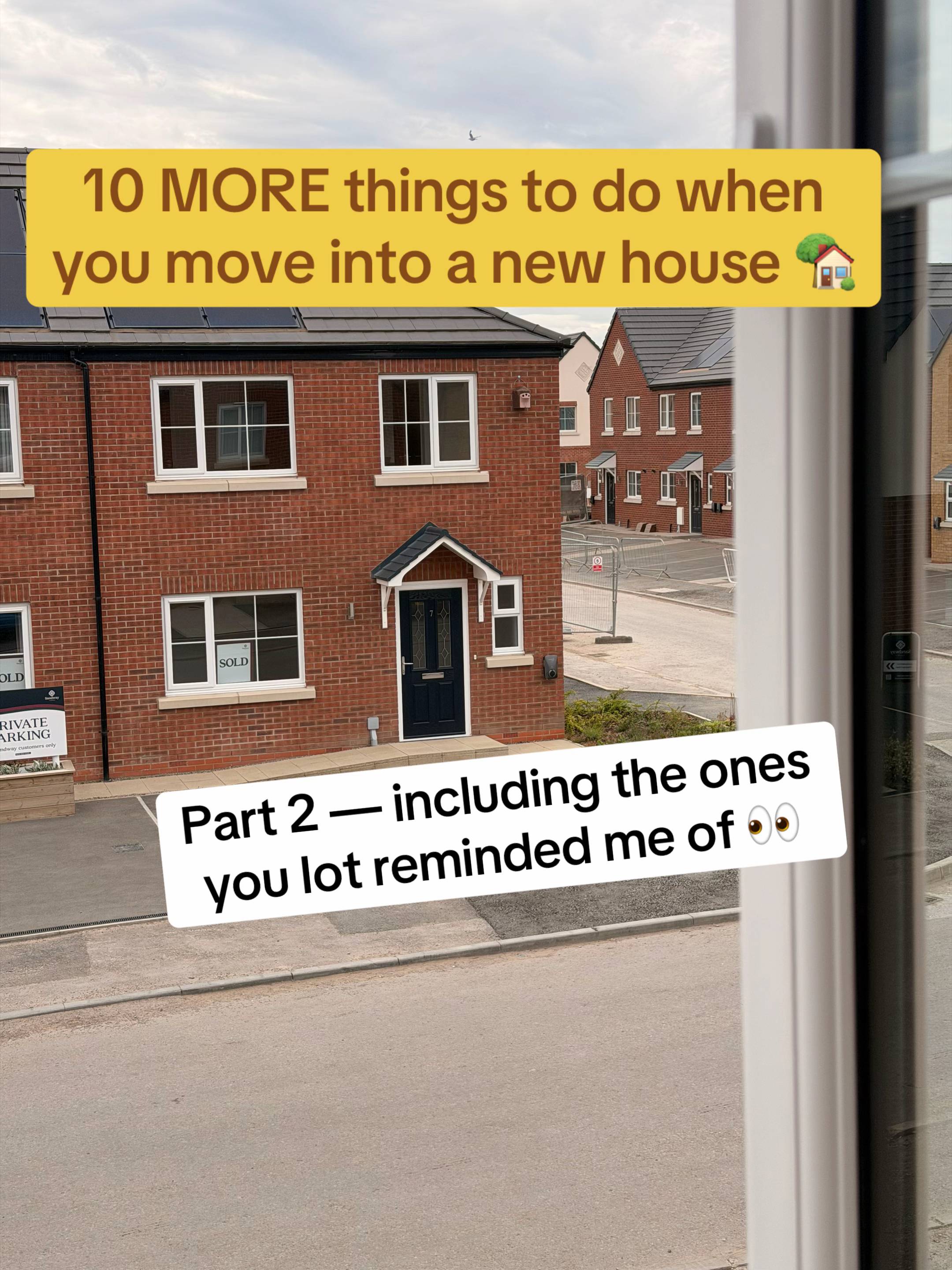 Part 2 because apparently there are WAY more things to do when you move into a n