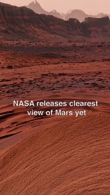 NASA releases the clearest view if Mars ever captured.🤯🔥 MThis is more than 14