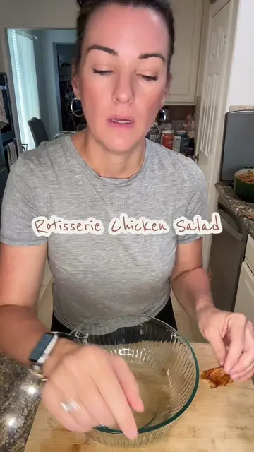 The perfect rotisserie chicken salad @Bethenny Frankel @Costco Wholesale #chicke
