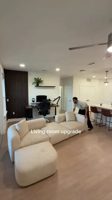 Setting up the living with some new pieces I got. This room still needs work, bu