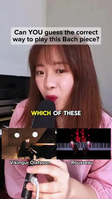 Who is playing Bach correctly? The answer is... 👀 Don't forget to like the vide