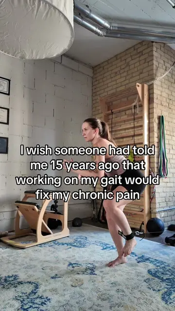I wish someone had told me 15 years ago that I needed to work on my gait, not ju