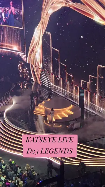 Katseye perform D23 Legends ceremony #d23 #katseye #disney #fyp #foryou 