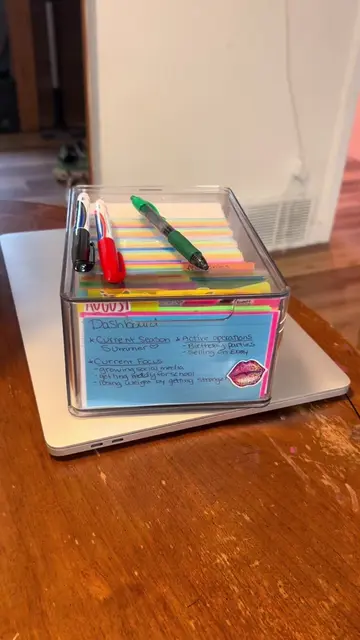 Here is another way that I use my index card planning system! It’s my absolute f