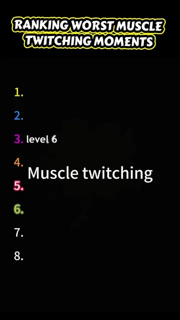 RANKING WORST MUSCLE TWITCHING MOMENTS#funnyvideo #ranking #muscle #Bodybuilding