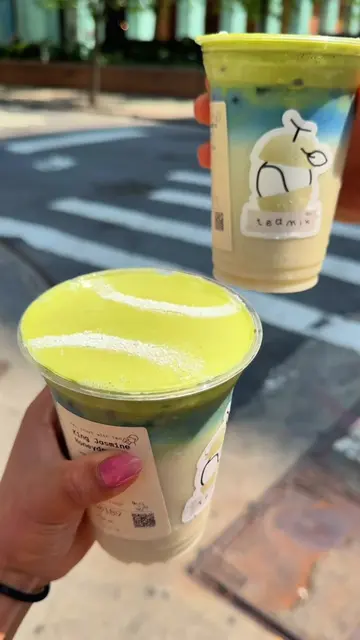 TENNIS U.S OPEN inspired Heytea drinks! 🎾🎾🎾 King Jasmine Honeydew! 🍵🍈 the d