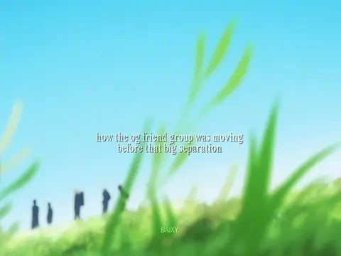 we reached out yesterday! I didn’t realize how much I missed them #Anime #friend