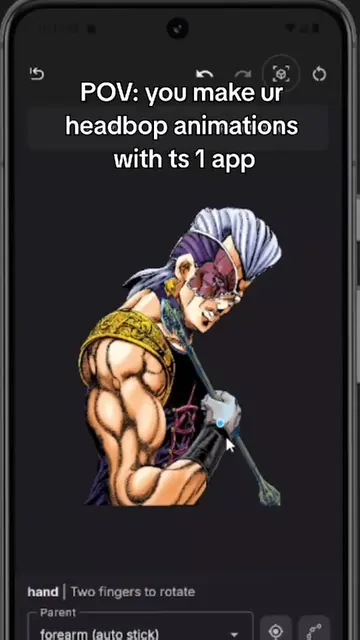 how to make headbop animation for manga (jjba) #manga #tutorial #animation #head