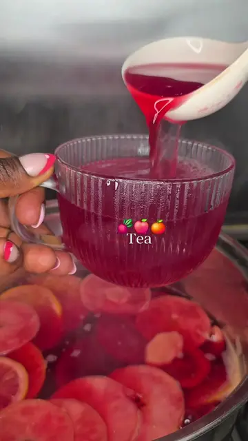Beetroot tea for glow and energy and taste amazing 🫜🍎🍊 Slice 2 raw beetroots 