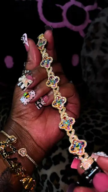 The goldddd 🤩🔥  #fourleafclover #bracelet #goldbracelet #goldjewelry #fourleaf