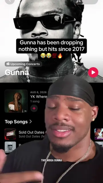 Gunna been dropping hits for almost a decade 😭😭😭🔥💯 #fypシ゚viral #gunna 