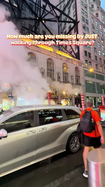 Most people walk through Times Square, snap a few photos and move on—but there’s