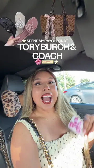 All under budget 🤪 #fypシ #toryburch #coachbag #onabudget #imjustagirl @Coach 