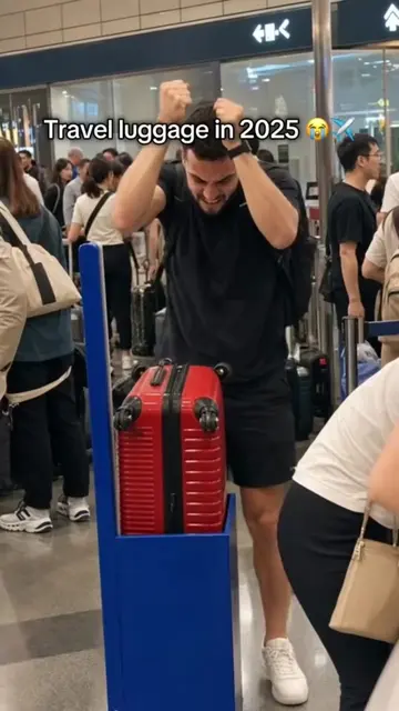 Checked bags 2026 😡 vs checked bags in 2027 😳 #travelhacks #luggage #vacations