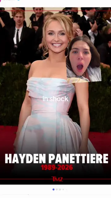 Im IN SHOCK! hayden panettiere has passed away at 36. TMZ has reported.  #celebr
