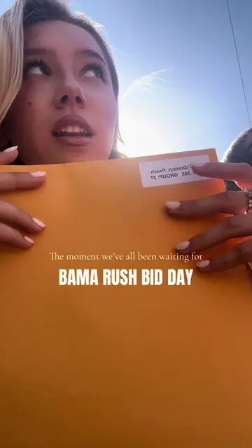 Ran home to the best! 🤭 #bamarushtok #bidday #sorority #universityofalabama @Al