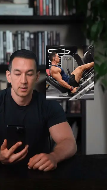 What if I told you... A leg press IS a squat pattern? It's the same general move