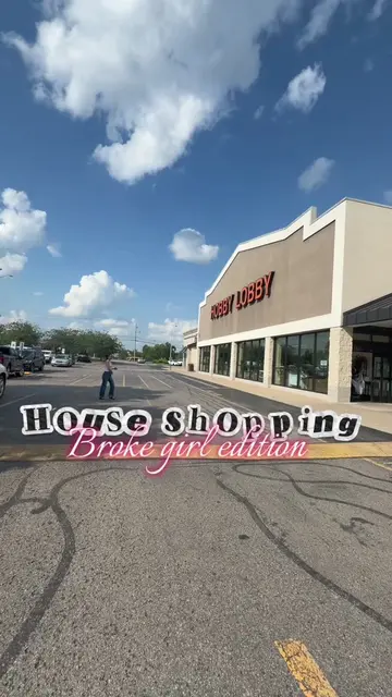 Let’s go shopping for my new house😍 today we are at Hobby Lobby! @Hobby Lobby �