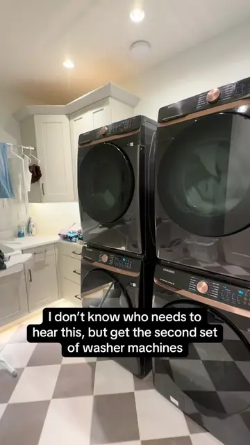 Absolute game changer in my life #washermachine #dryer #laundry #laundryroom #sa
