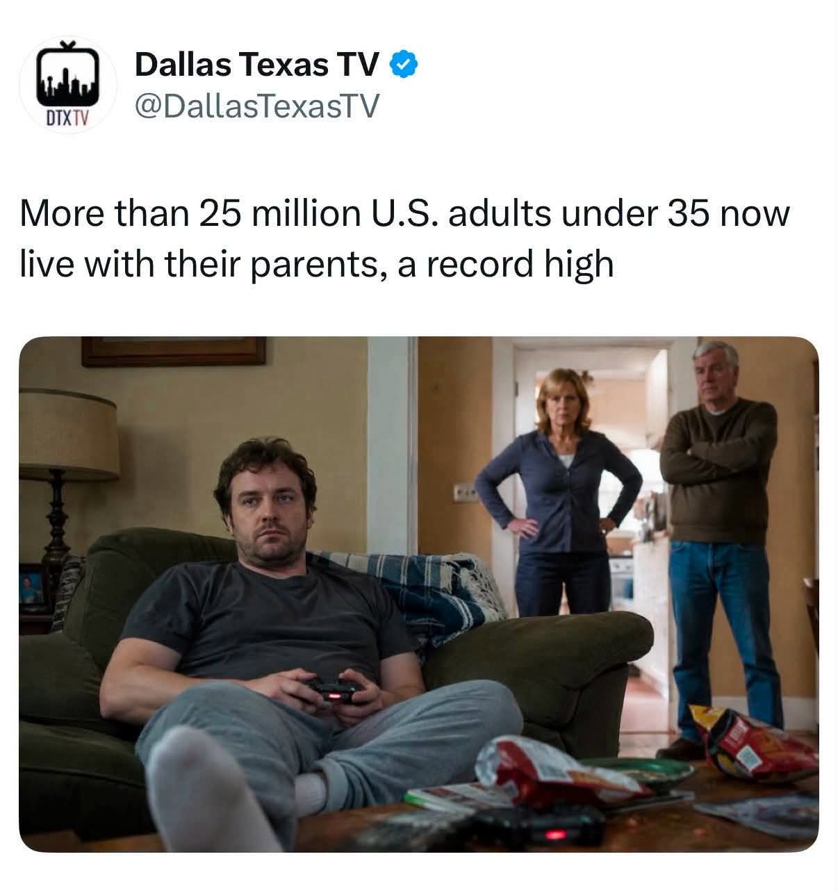 This isn’t just a quirky statistic. It’s a structural shift in how young adultho