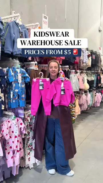 🛍️ Thornbury Kidswear warehouse sale with prices nothing over $25 this Saturday