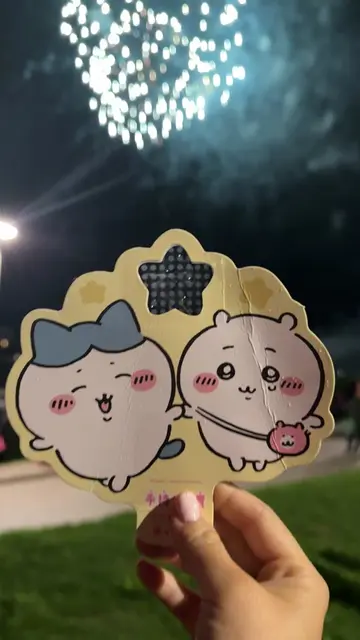 HOPECORE #chiikawa #fireworks #satisfying #cute 