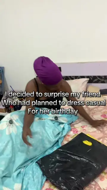 Made my girl a birthday dress and her reaction was everything 🥹🎀 How did we do
