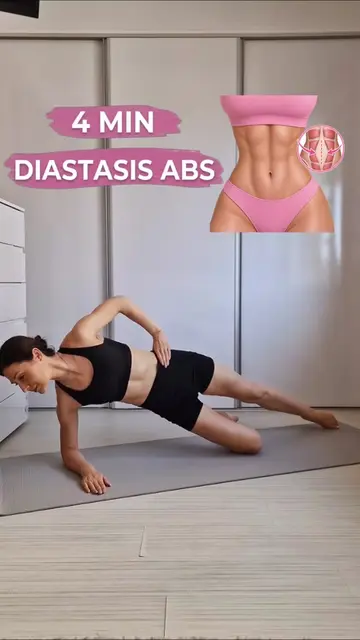 💗 A gentle core routine designed with diastasis recti in mind 7 exercises • 2 s