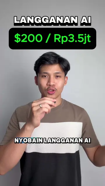 Langganan AI $200 (ChatGPT Pro). Worth kah? #ngodingpakeai#chatgpt#mobileapp#gpt