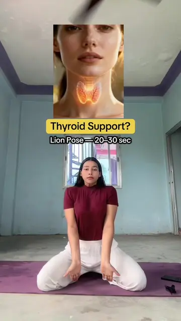 7 Health Concerns? Try These Yoga Movements! 🧘‍♀️✨ From thyroid and hair fall t