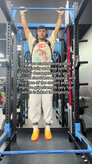 THE BENEFITS OF THE DEAD HANG: Simple Hang, Powerful Results. IMPROVED GRIP STRE