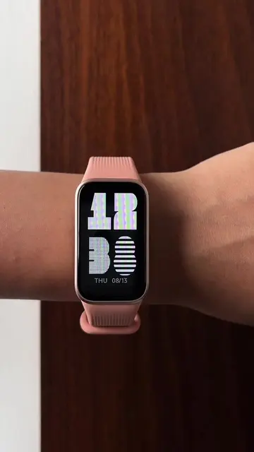 i got my hands on the newest smart watch from xiaomi! 👀  meet xiaomi smart band