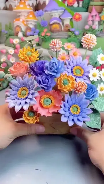Treat yourself to an everlasting bouquet that never wilts! 💐✨ Handcrafted from 
