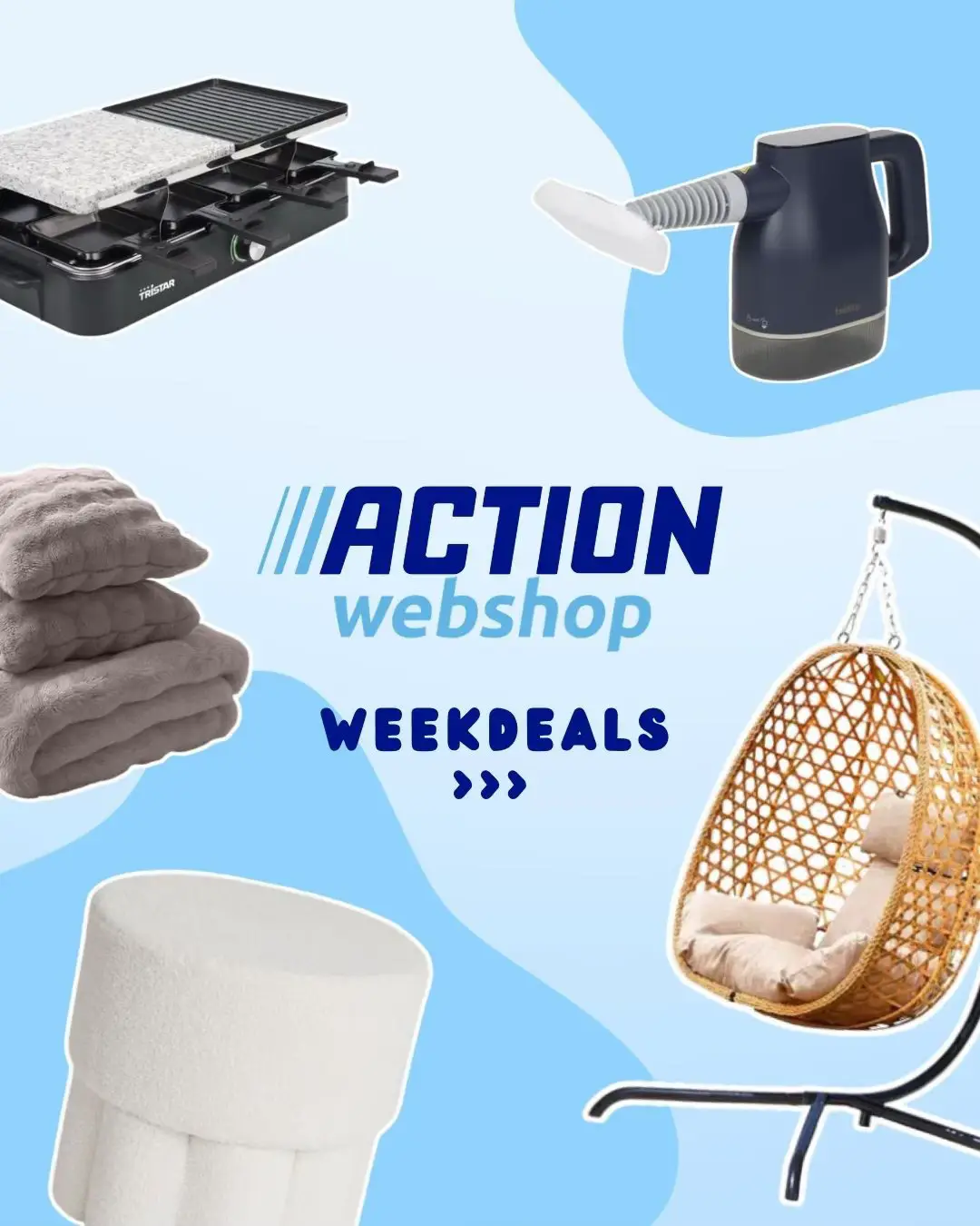 Dit zijn de nieuwe weekdeals van Action Webshop! 👀💙 @actionnederland #actionwe