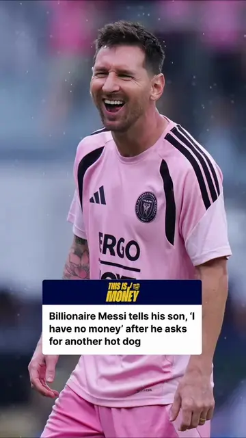 Billionaire Lionel Messi jokingly told his son “I have no money” after he asked 