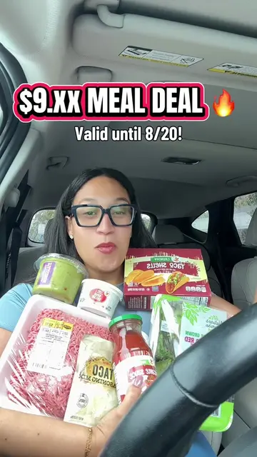 MEAL DEAL LESS THAN $10 🔥❤️😍 this week until 8/20 at Stop & Shop! #stopandshop
