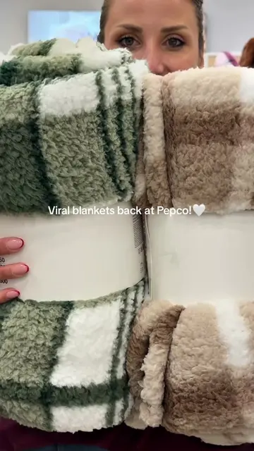 So soft and warm - perfect for wrapping yourself up in! 🌯 But first, run to Pep