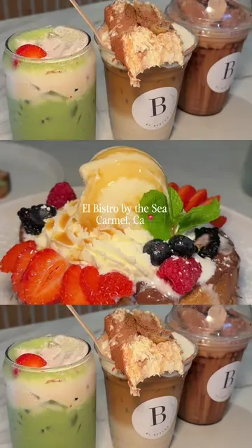 El Bistro by the Sea is definitely worth a stop for matcha + brunch  🍵🥞  @El b