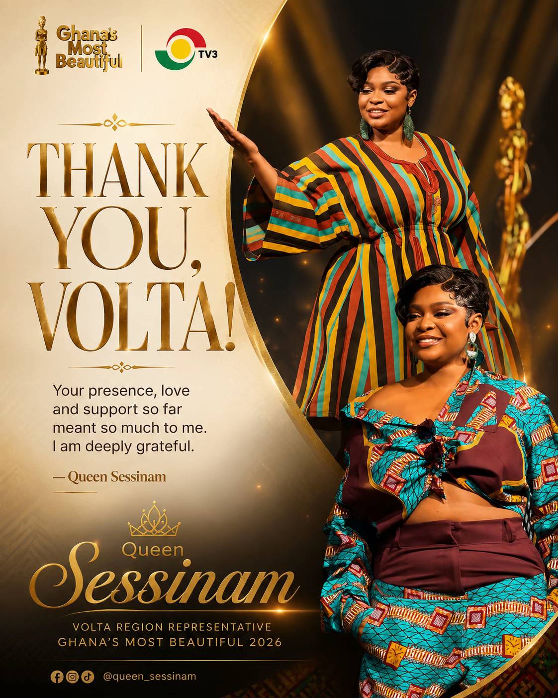Thank you Volta region and team sessinam #gmb #sessinam4gmb #voltaregion 