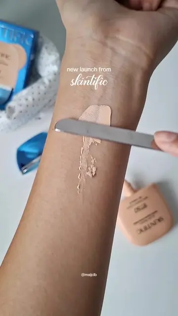 [ NEW LAUNCH ] ✨️💙 Skintific finally release their newest tinted serum sunscree