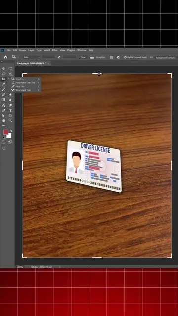 Adobe photoshop tutorial to professionally crop any image with perfect perspecti