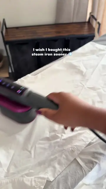 Who knew ironing could be this quick and satisfying? # This steam iron has made 
