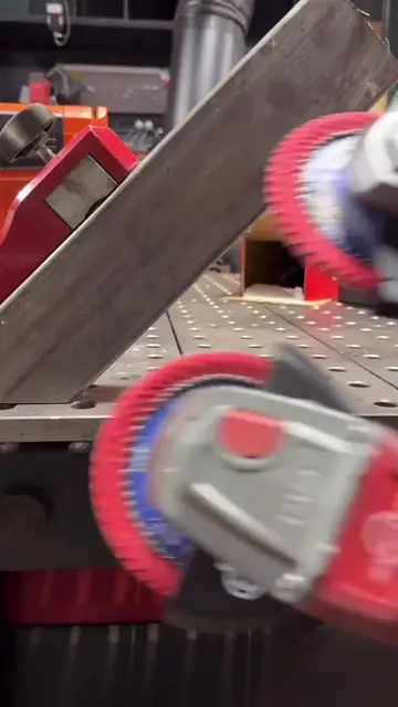 Have you ever used a flat head grinder? This one from Milwaukee has been great e