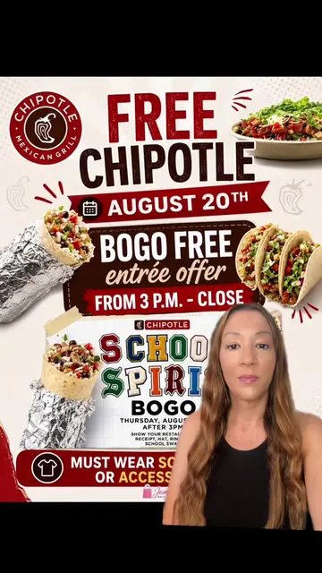 Three ways to get free Chipotle this week! #creatorsearchinsights #chipotle #jam